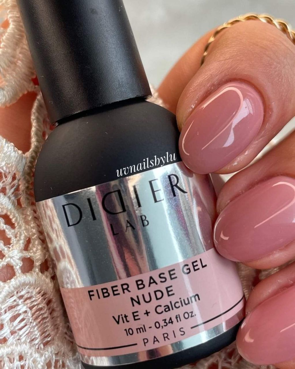 Fiber base gel Didier Lab Nude 10ml Bez HEMA&TPO