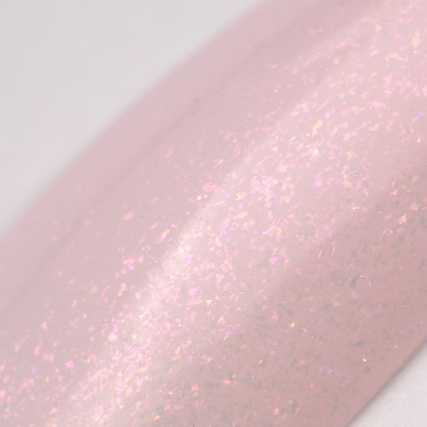 Gēla lakas "Didier Lab", Glitter Top coat, Pink, 10 ml