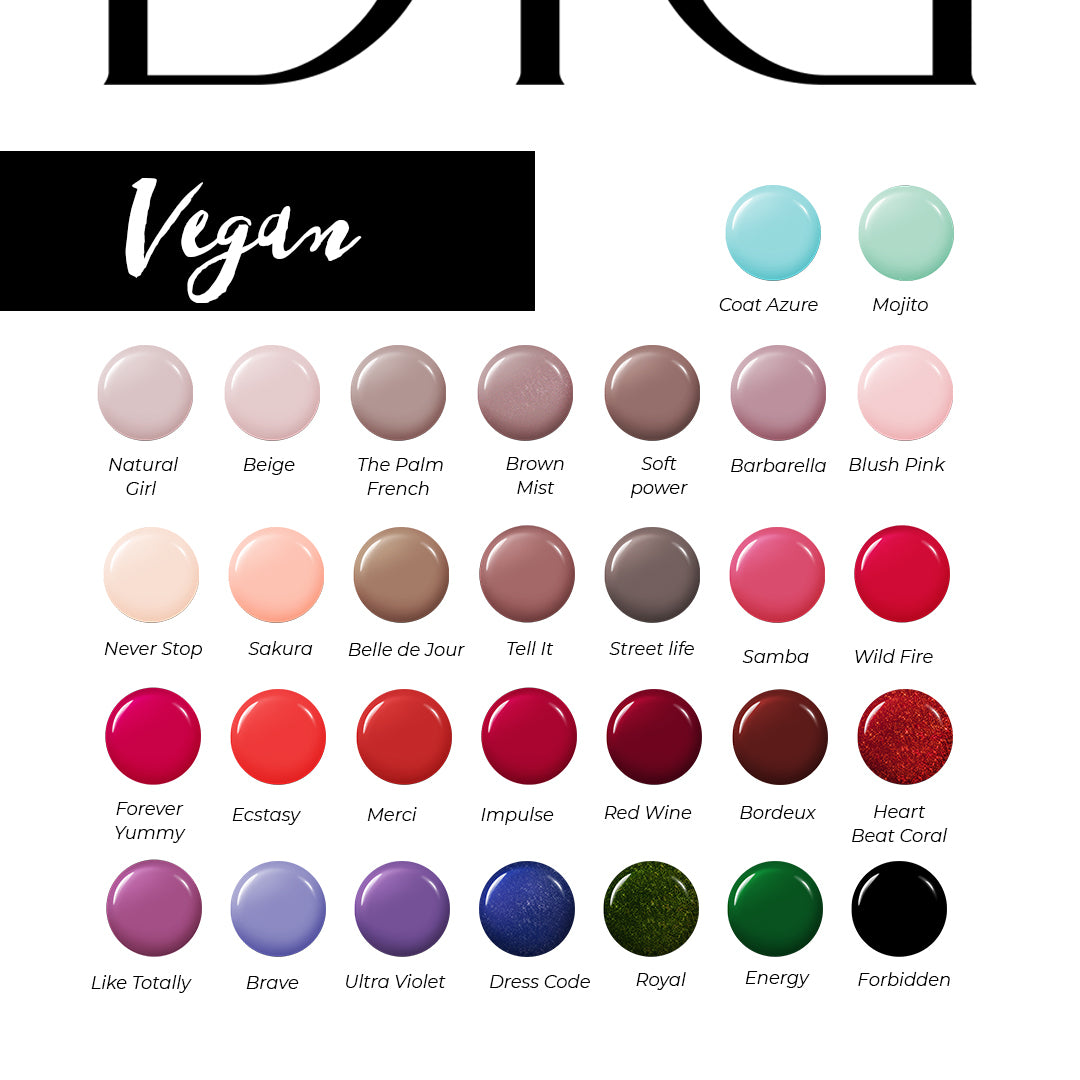 Green reactive, vegāniskā nagu laka "Didier Lab", blush pink, 10ml