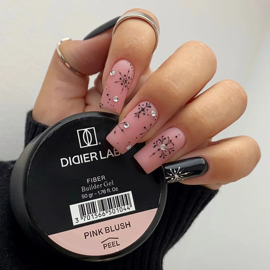 Fiber builder gel "Didier Lab", Pink Blush, 50gr
