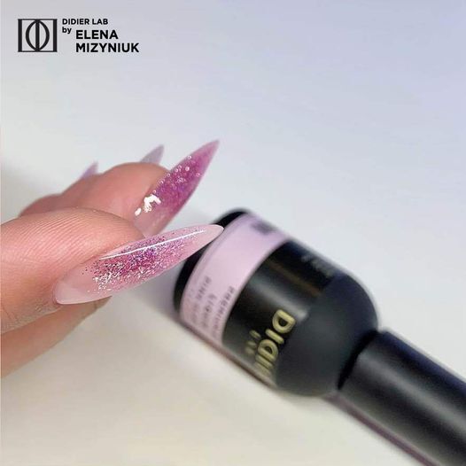 Komplekts ar Liquid Gel Pink Glass