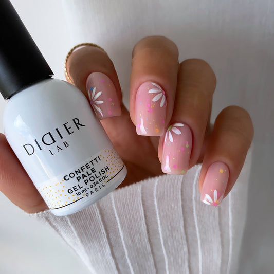 Gēla laka Didier Lab Confetti Pale