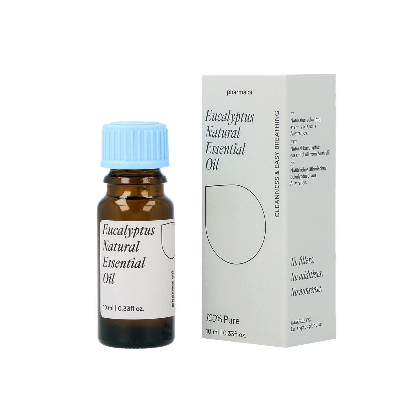 Eikalipta ēteriskā eļļa "Pharma Oil", 10ml Stärkung, Heilung