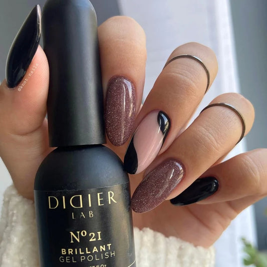 Gēla laka no21, Brillant, "Didier Lab", 8ml