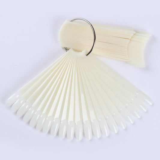 Krāsu palete "Didier Lab", balta, ovāla, 50gab