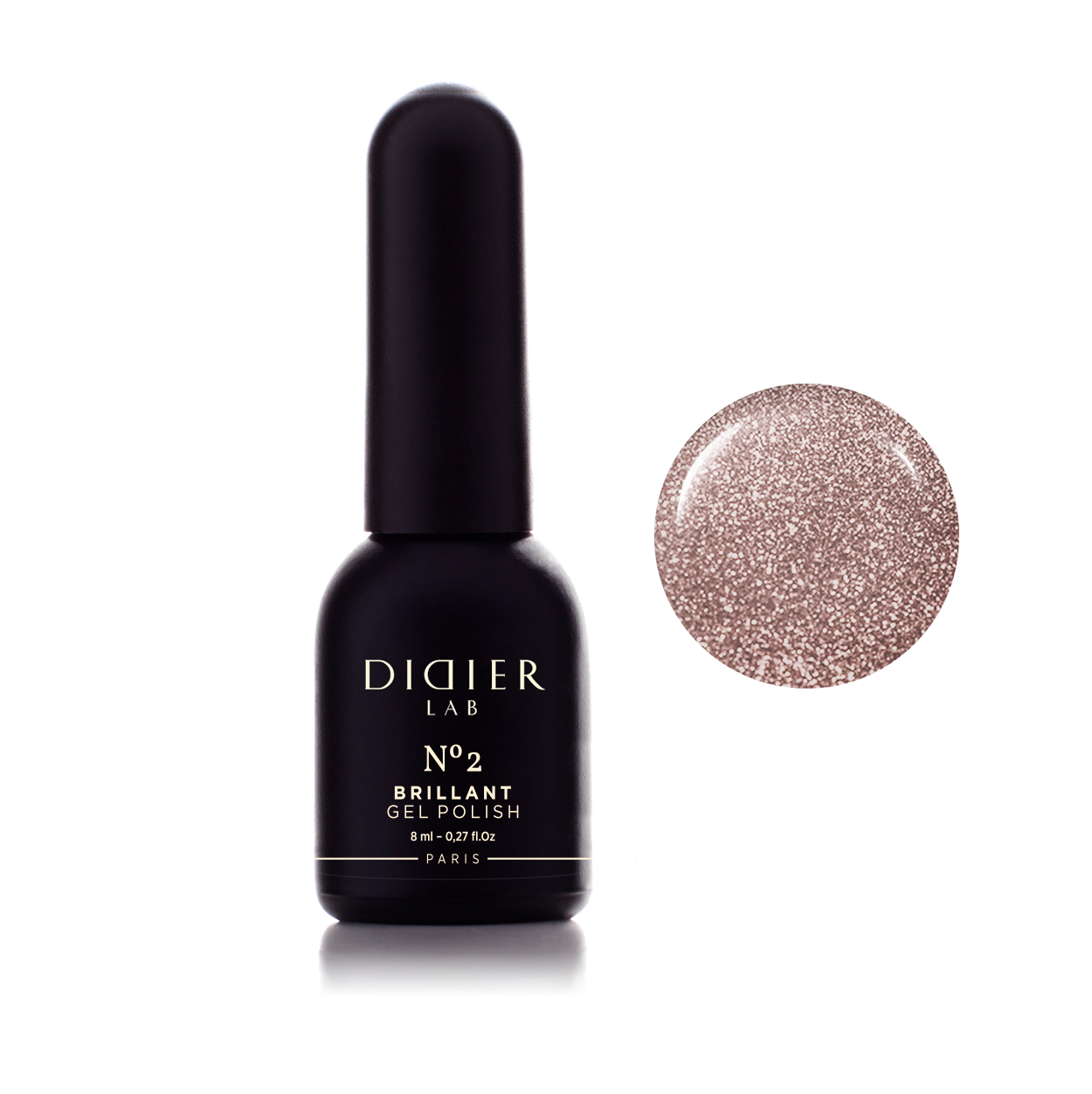 Gēla laka Didier Lab Brillant No2 8ml