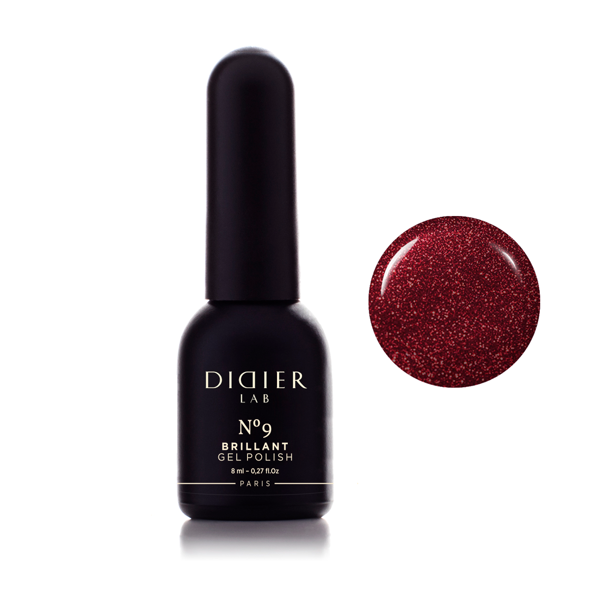 Gēla laka Didier Lab Brillant No9 8ml
