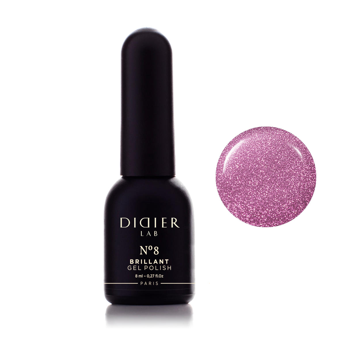 Gēla laka Didier Lab Brillant 8ml