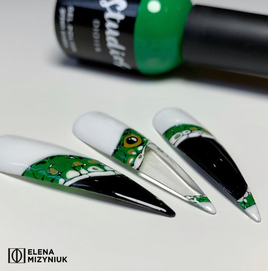 Gēla laka Studios Didier green snake 8ml Bez HEMA&TPO
