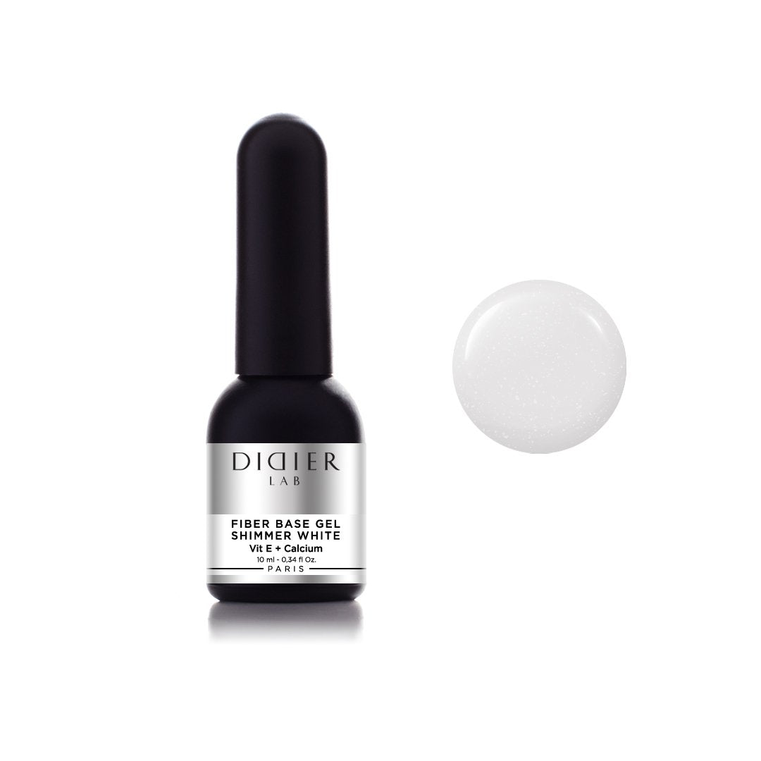 Fiber base gel Didier Lab Shimmer White 10ml Bez HEMA&TPO