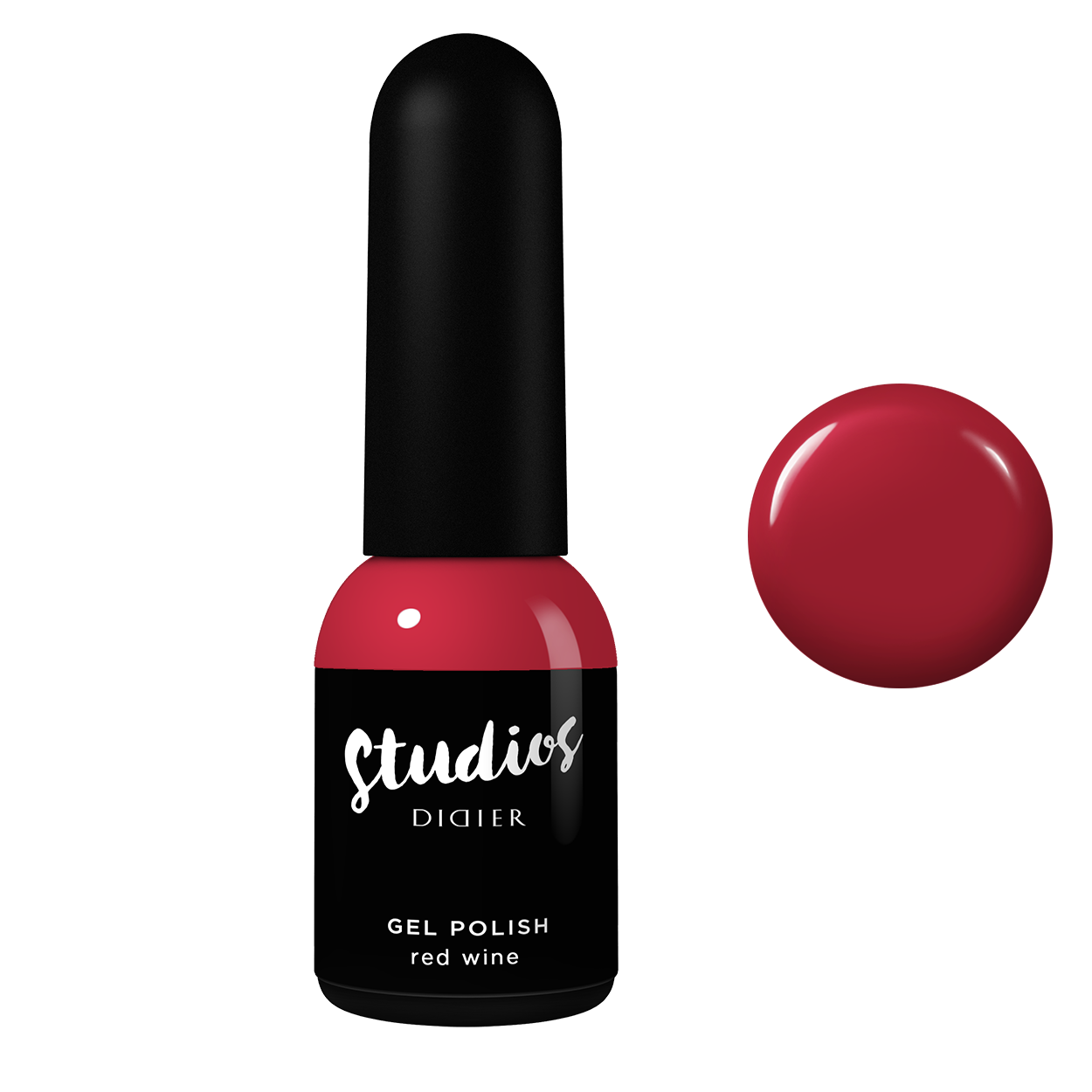 Gēla laka Studios Didier red wine 8ml Bez HEMA&TPO