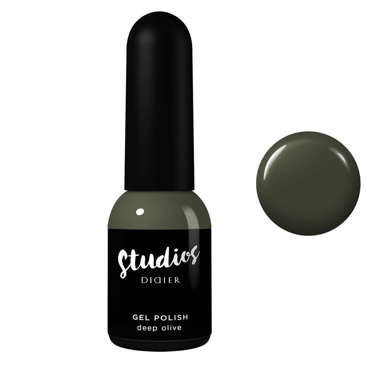 Gēla laka Studios Didier deep olive 8ml Bez HEMA&TPO