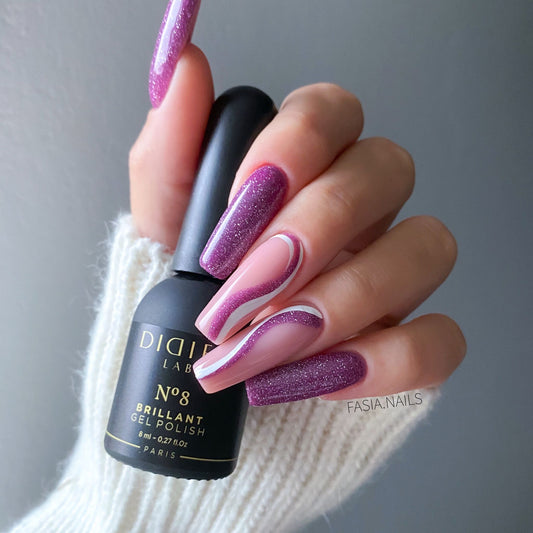 Gēla laka Didier Lab Brillant No8 8ml
