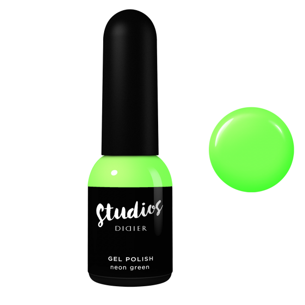 Gēla laka Studios Didier neon green 8ml Bez HEMA&TPO