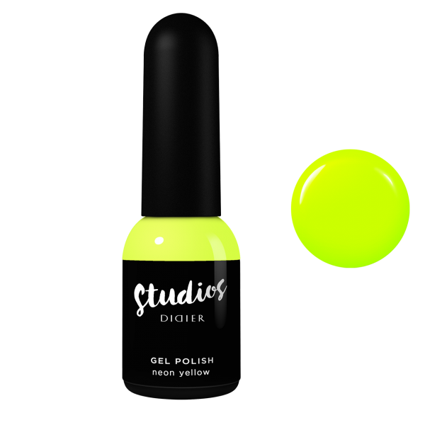 Gēla laka Studios Didier neon yellow 8ml Bez HEMA&TPO