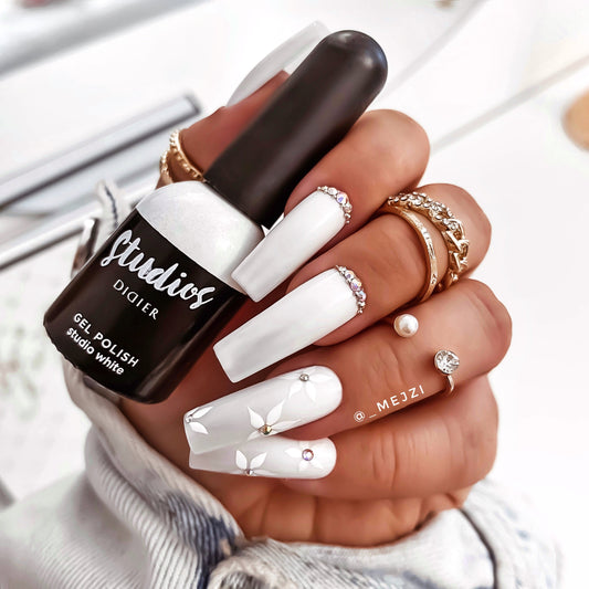 Gēla laka Studios Didier studio white 8ml Bez HEMA&TPO