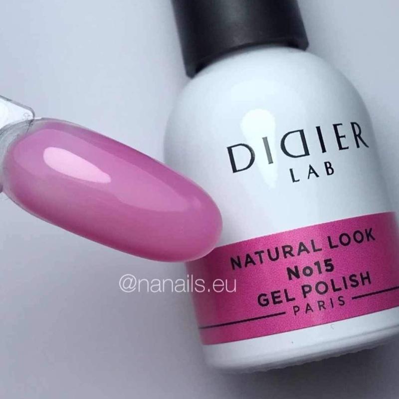Gēla laka Didier Lab Natural Look No15 Bez HEMA&TPO