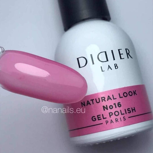 Gēla laka Didier Lab Natural Look No16