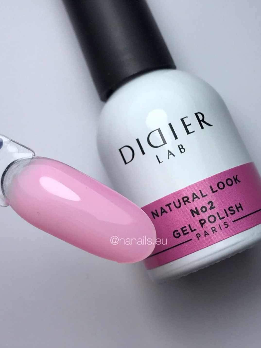 Gēla laka Didier Lab Natural Look No2