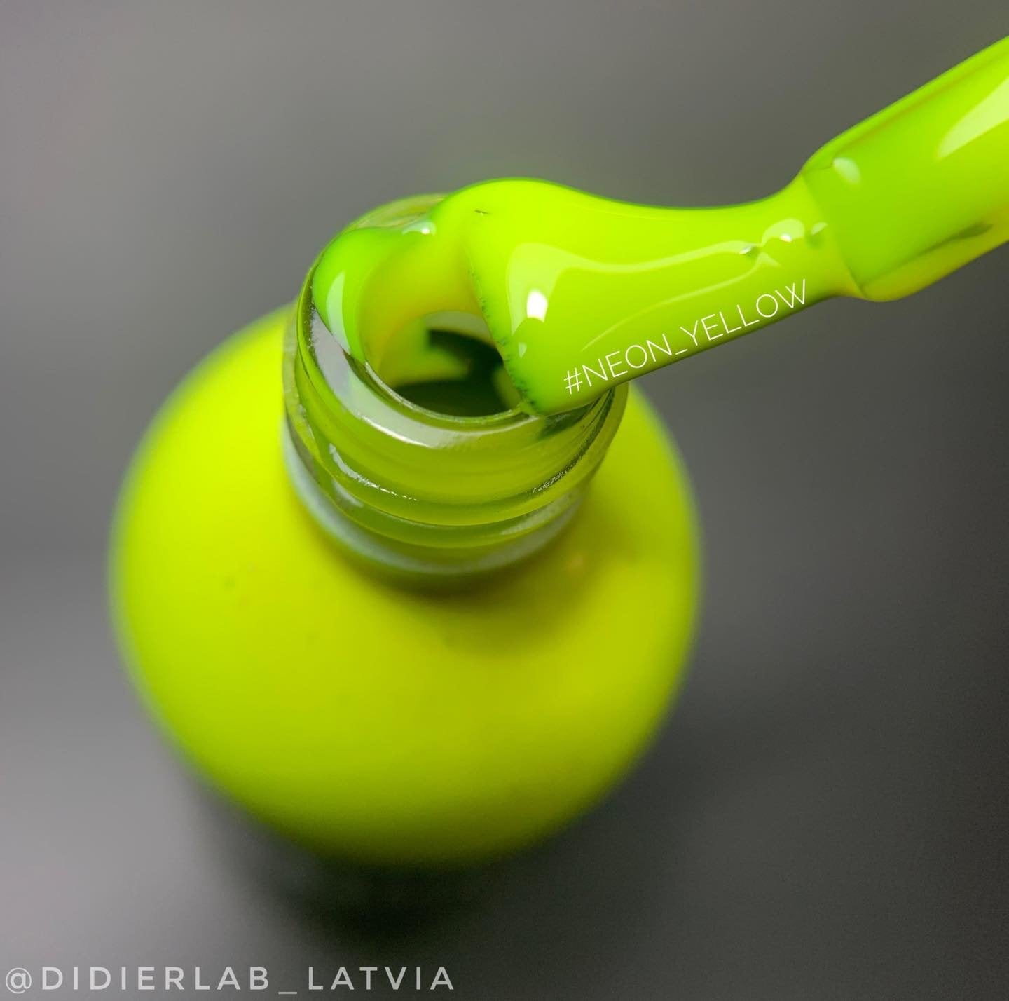 Gēla laka Studios Didier neon yellow 8ml Bez HEMA&TPO