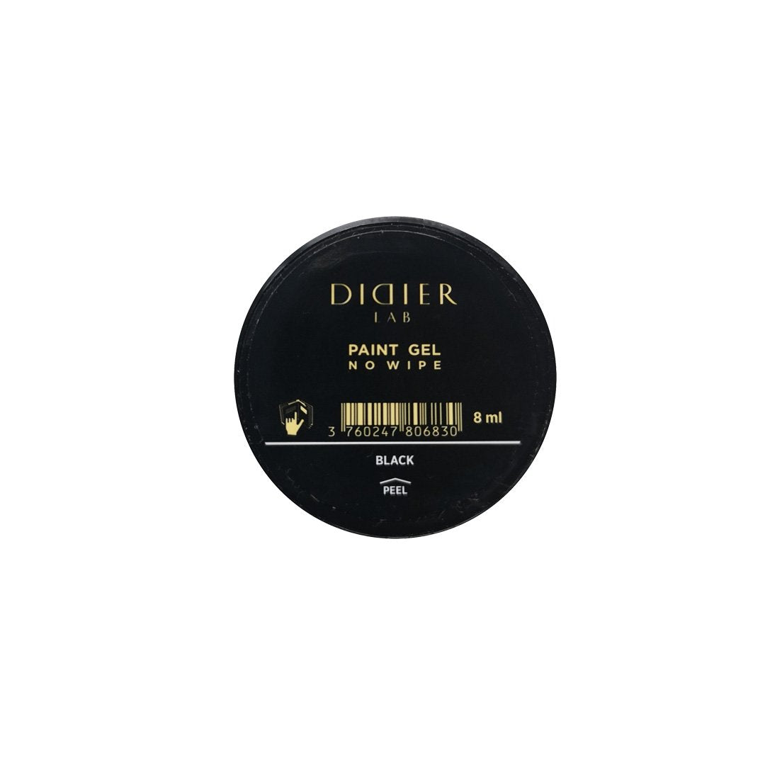 No wipe Paint Gel Didier Lab black 8ml