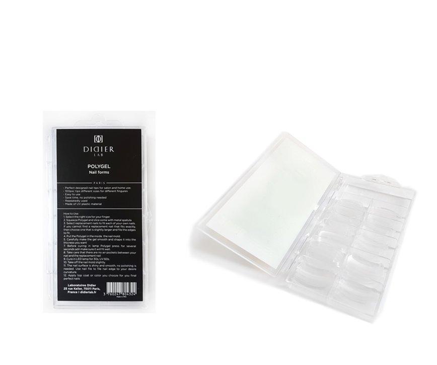 Polygel Nail forms Didier Lab 100psc