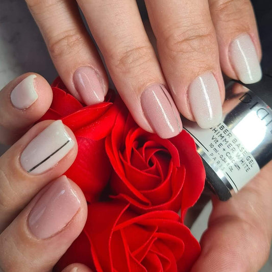 Fiber base gel Didier Lab Shimmer White 10ml Bez HEMA&TPO