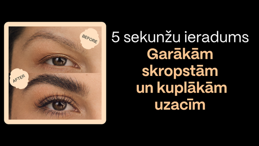 5 SEKUNŽU IERADUMS GARĀKĀM SKROPSTĀM UN KUPLĀKĀM UZACĪM