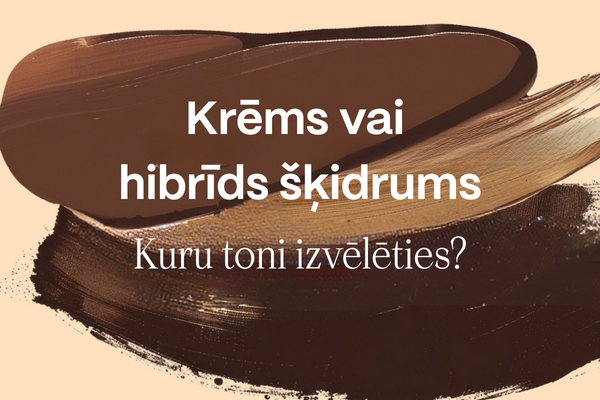 Krēmveida vai hibrīdā šķidrā krāsa – kuru izvēlēties?