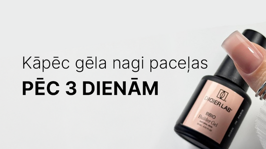 Kāpēc gēla nagi atlīp pēc 3 dienām un kā to novērst