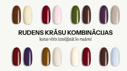 Krāsu kombinācijas šim rudenim