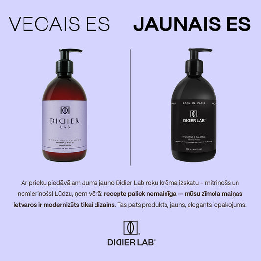 Mitrinošs roku krēms ar nomierinošu efektu Didier Lab, 250 ml