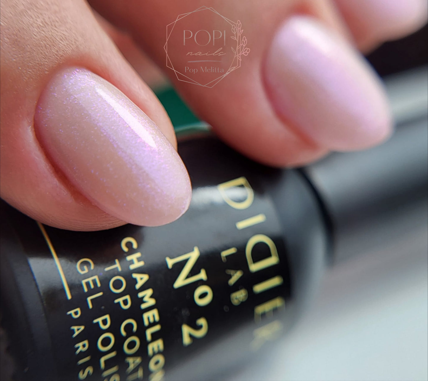 Gēla lakas Didier Lab Chameleon Top coat No2