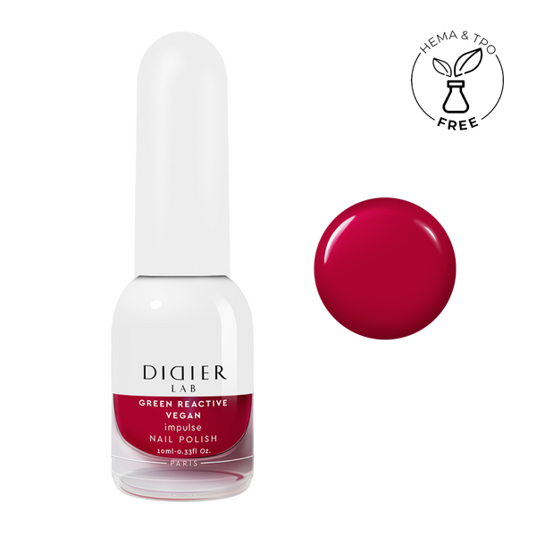 Green Reactive Vegan Nail Polish Didier Lab Impulse 10ml