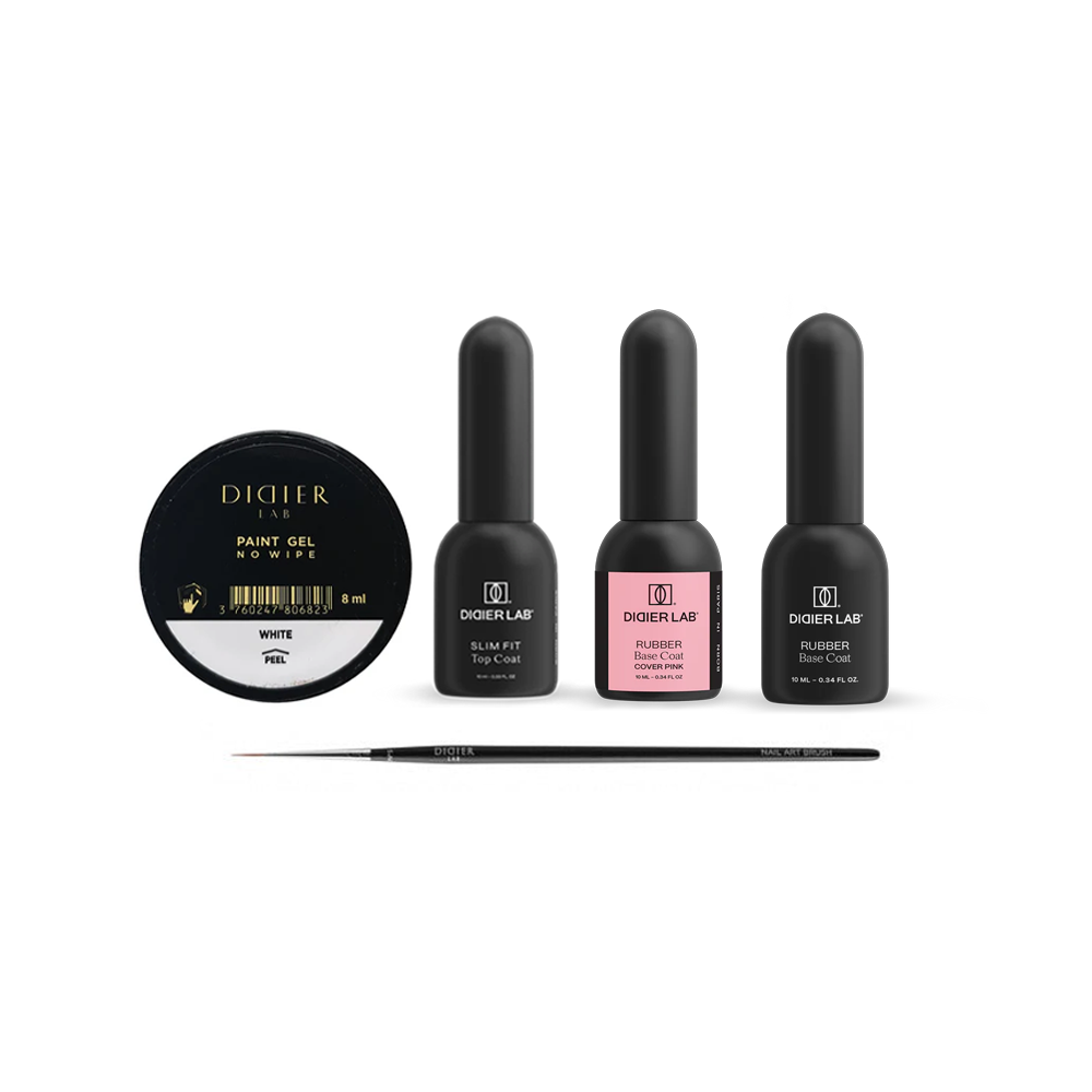 Komplekts franču lakaišanai ar Rubber bāzēm, Didier Lab