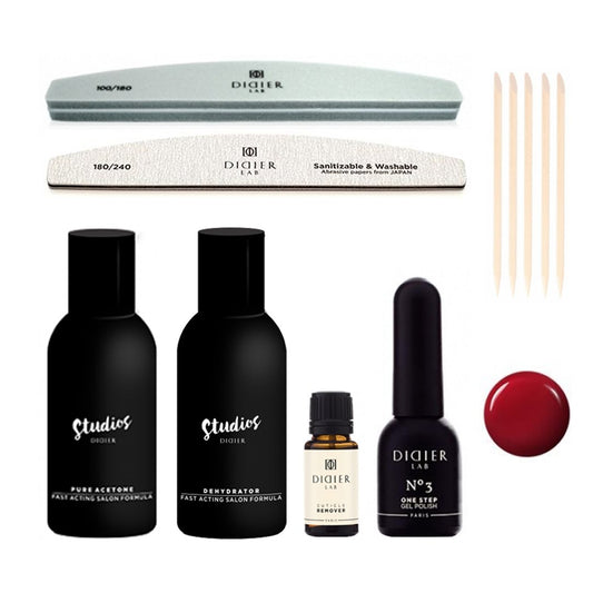 One Step manikīra komplekts Nr. 3 iesācējiem