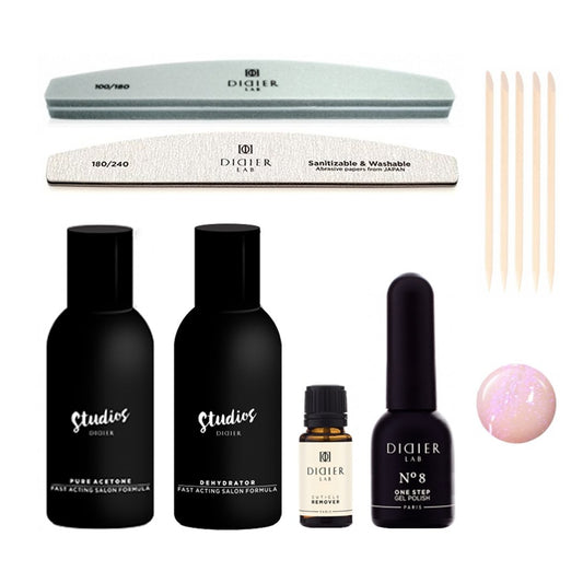 One Step manikīra komplekts Nr. 8 iesācējiem