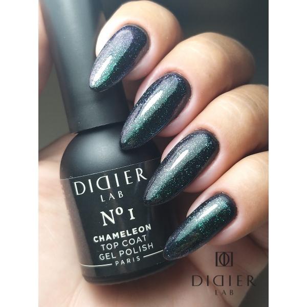 Gēla lakas virskārta Didier Lab Chameleon Top coat No1
