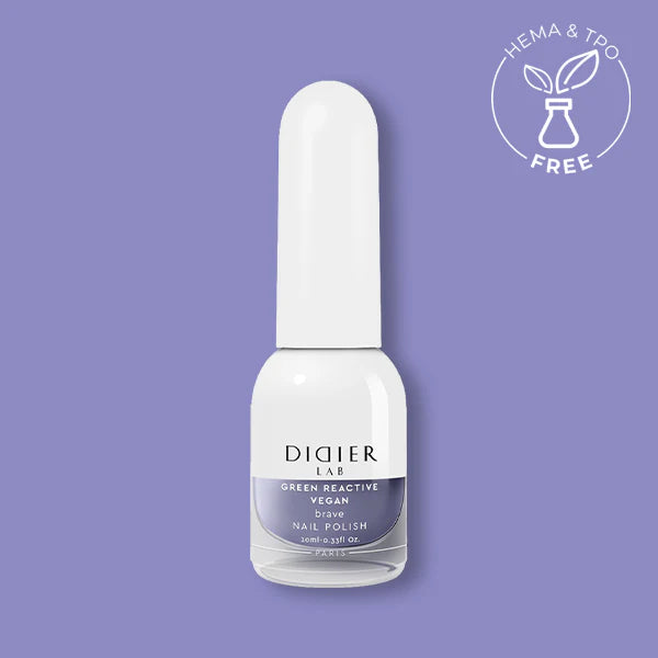 Green reactive, vegāniskā nagu laka "Didier Lab", brave, 10ml