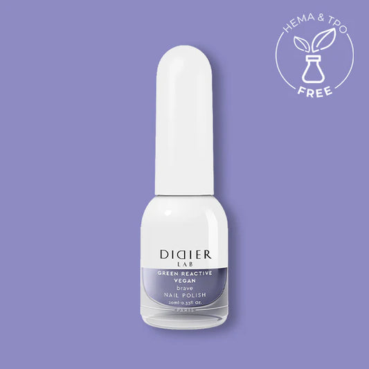 Green reactive, vegāniskā nagu laka "Didier Lab", brave, 10ml