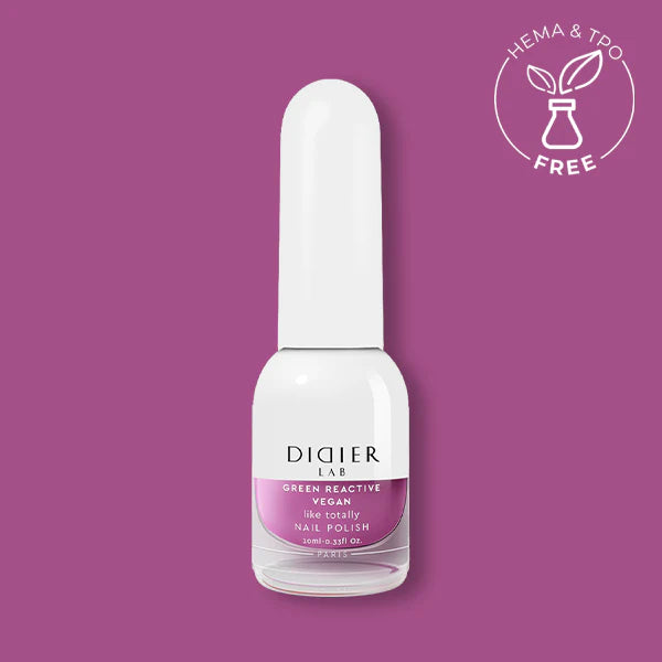 Green Reactive Vegan nail Polish Didier Lab Like Totally 10ml