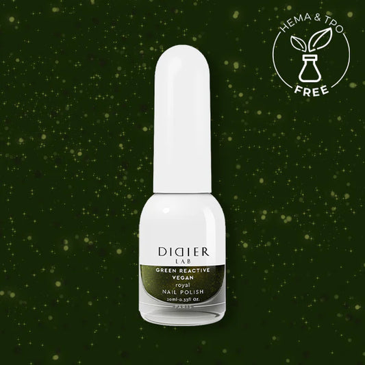Green reactive, vegāniskā nagu laka "Didier Lab", royal, 10ml