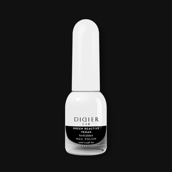 Green reactive, vegāniskā nagu laka "Didier Lab", forbidden, 10ml