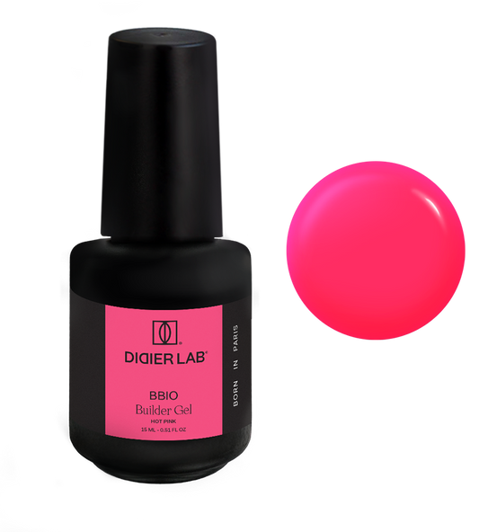 Builder Gel BBIO "Didier Lab" Hot Pink, 15ml Bez HEMA&TPO