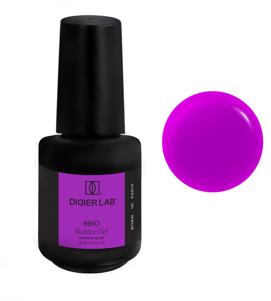 Builder Gel BBIO "Didier Lab" Magenta Glass, 15ml Bez HEMA&TPO