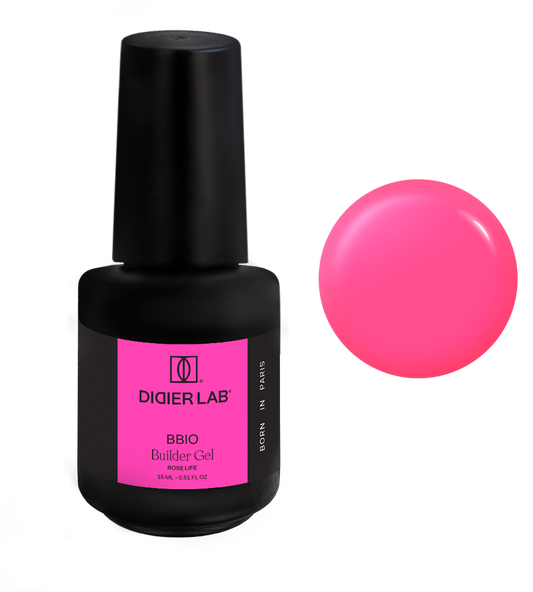 Builder Gel BBIO "Didier Lab" Rose Life 15ml Bez HEMA&TPO