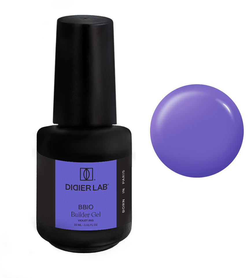 Builder Gel BBIO "Didier Lab" Violet Iris, 15ml Bez HEMA&TPO