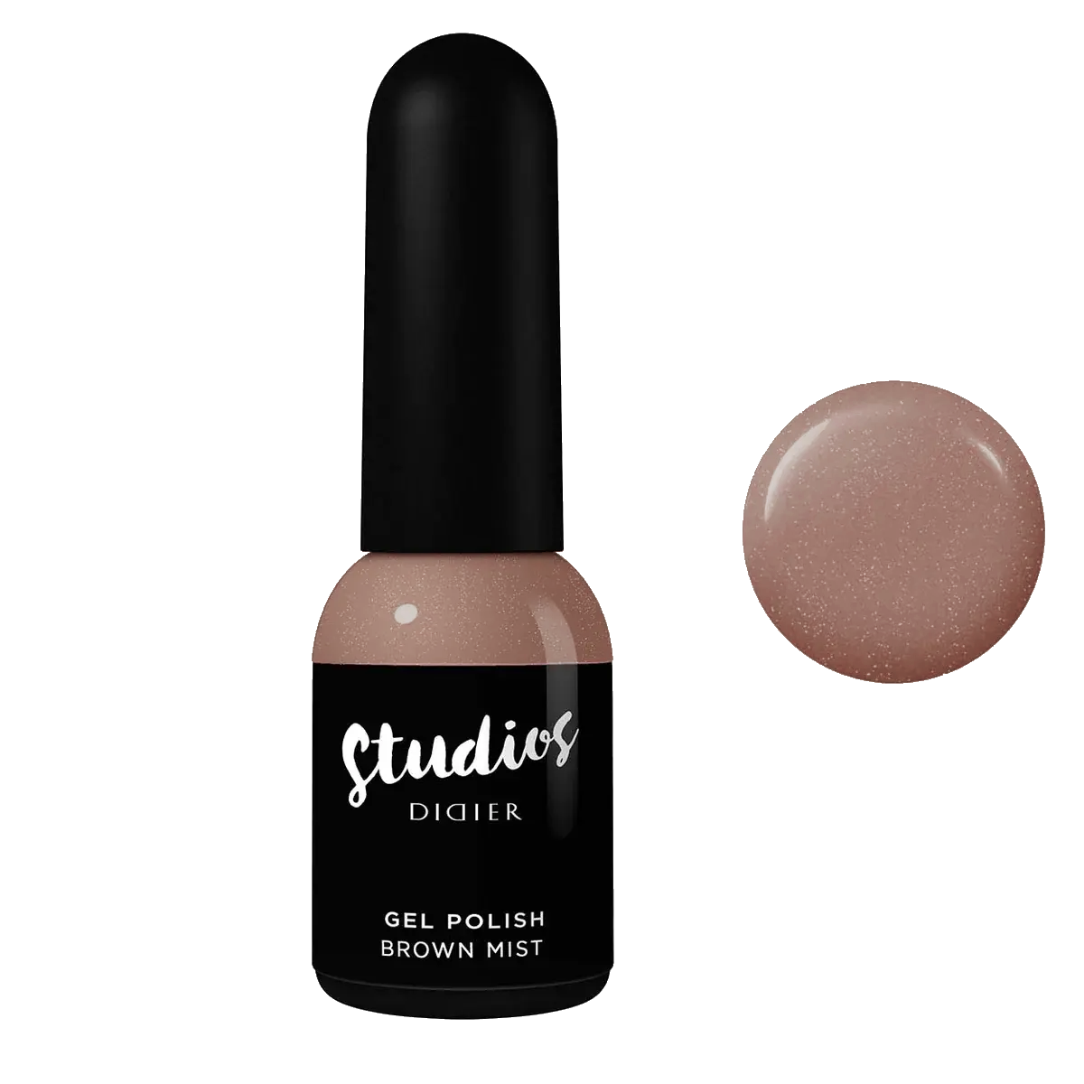 Gēla laka Studios Didier brown mist 8ml