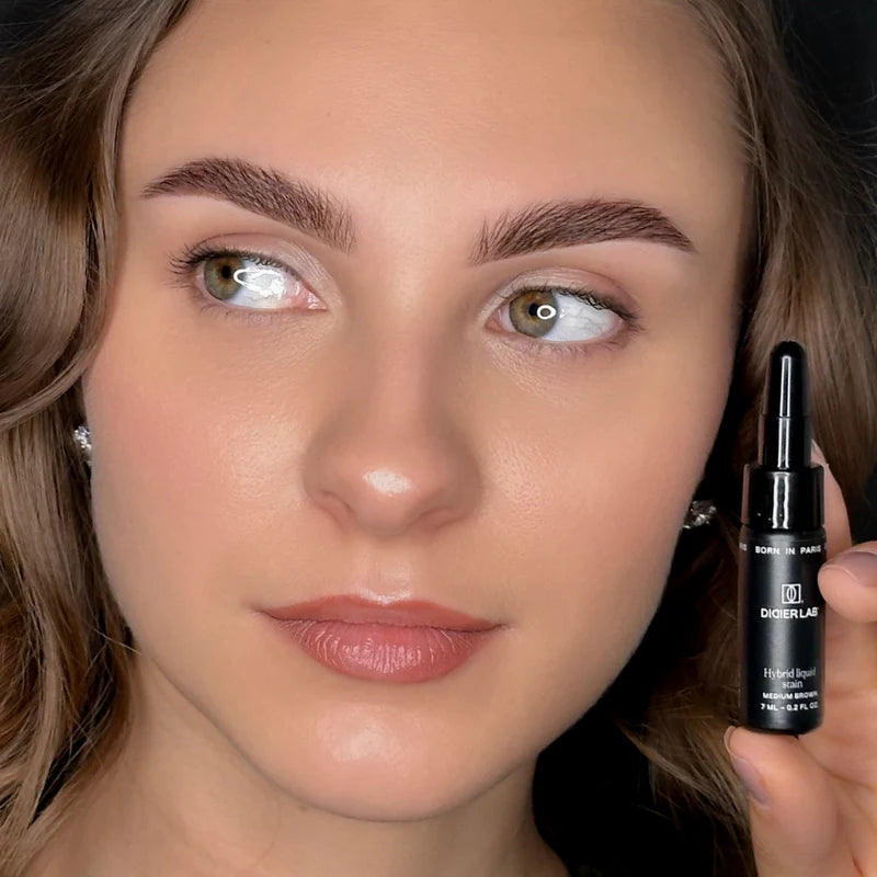 Hybrid Liquid Stain "Didier Lab", Gaiši Brūns Komplekts, 2x7ml