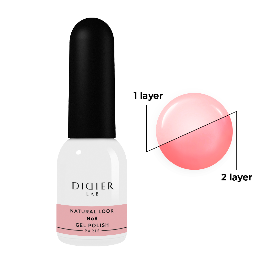 Gēla laka Didier Lab Natural Look No8